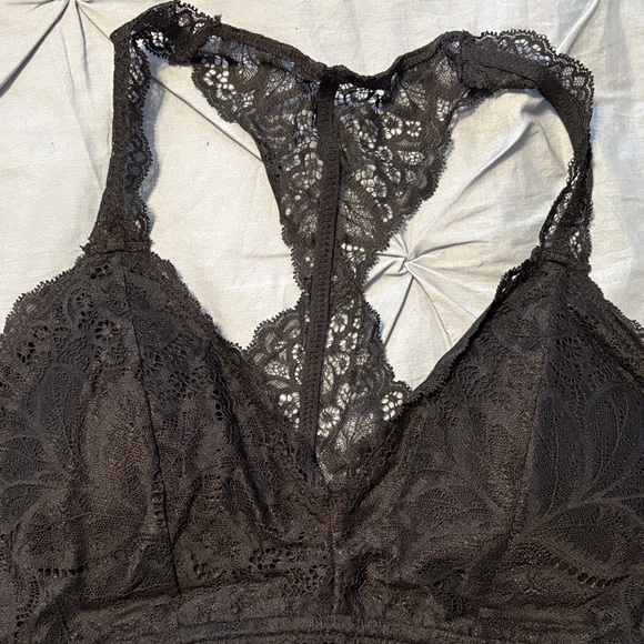 Auden NWT Black Lace Bralette Large - Picture 2 of 6